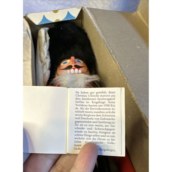 Holzkunst Christian Ulbricht Nutcracker With Box & little booklet - Picture 16 of 16